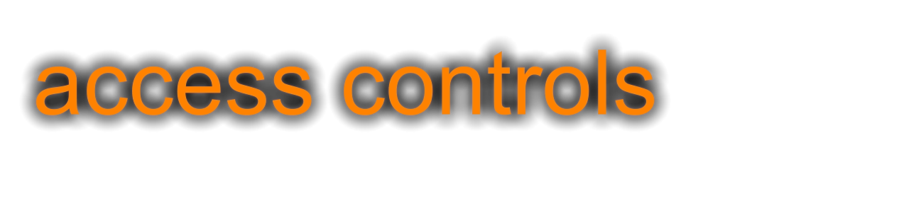 access controls