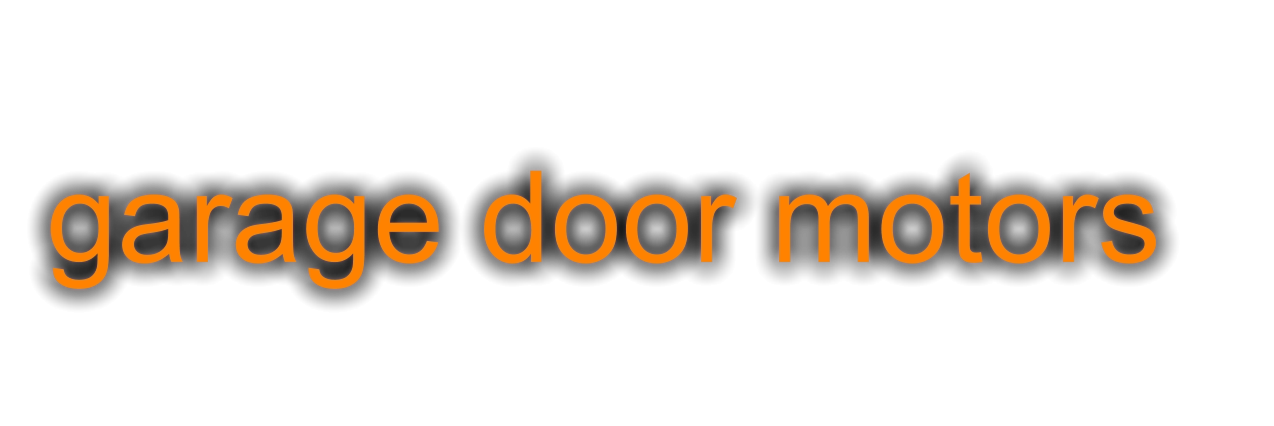 garage door motors