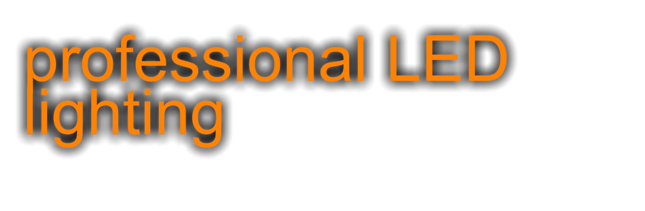 professional LED lighting