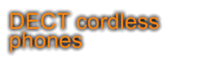 DECT cordless phones